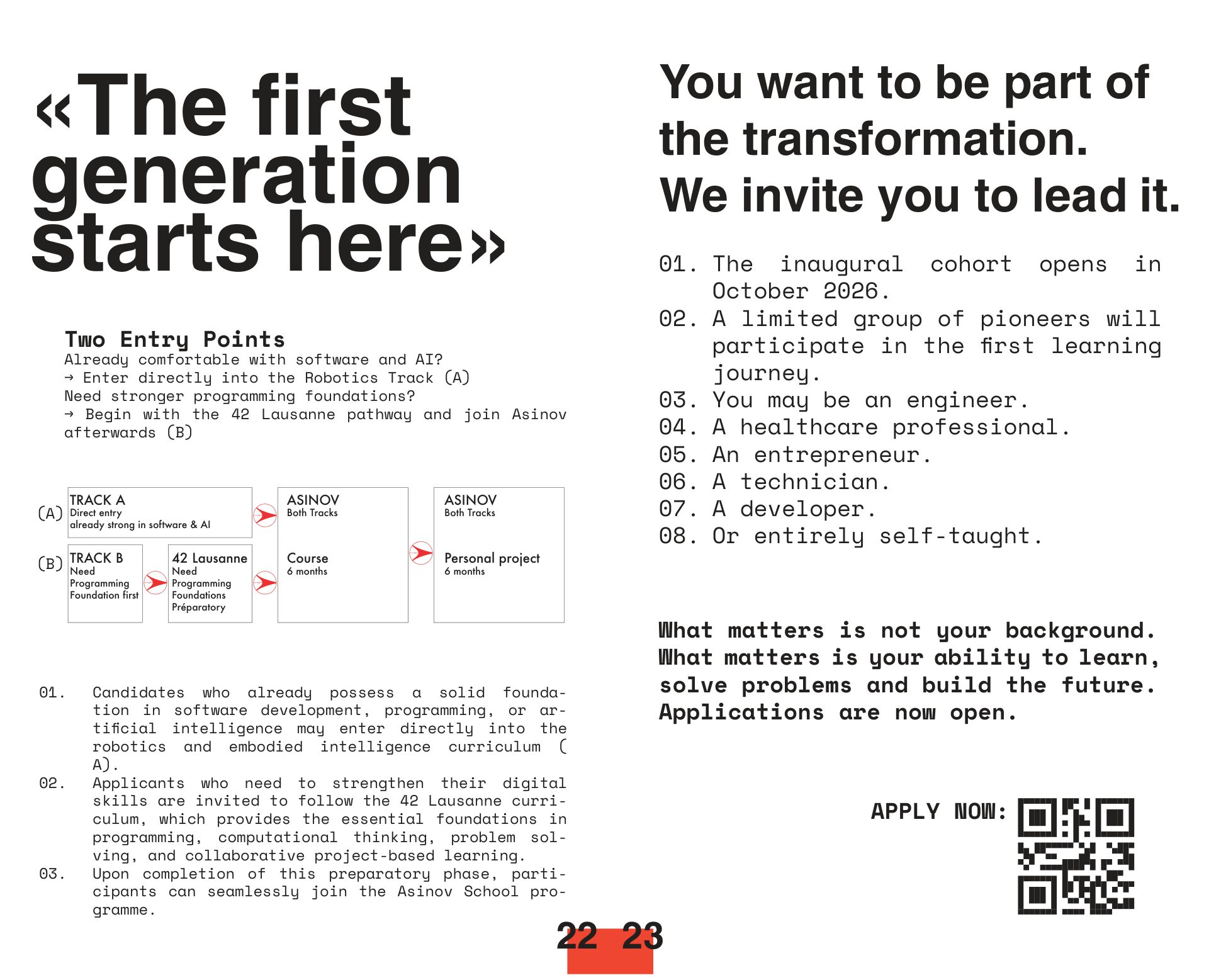 Brochure spread 11 of 12